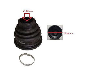 Kit Coifa Homocinética Câmbio LE - Rolamento 28mm - Symbol 1.6 8v/16v 2008 a 2013