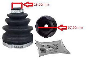 Kit Coifa Homocinética Câmbio - Tripoide 36mm - Megane após 2000...