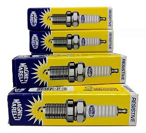 Jogo 4 Velas Ignição - Corolla 1.8 16v Motor 2ZRFE 2011 a 2019 - Gas - LD8RTIPMM