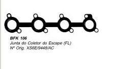 Junta Coletor Escape - Courier 1.0 8V Zetec Rocam após 1999...