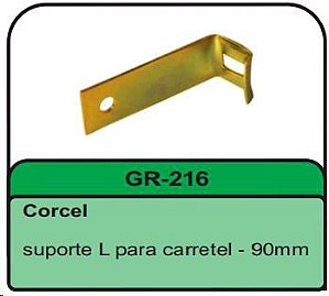 Suporte Coxim Escapamento - Belina II 1.8 8v 1989 a 1991 - 90mm