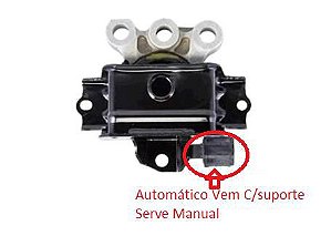 Coxim Motor Dianteiro LD - Sonic 1.6 16v após 2012...