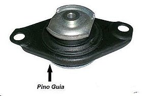 Coxim Motor e Câmbio Traseiro Inferior - Lado Diferencial - Strada 1.8 8v 2003 a 2016