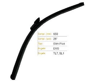 Palheta Dianteira 26" - Volvo C30 2.0 16v - 2.4/2.5 20v 2006 a 2013 - Lado Motorista