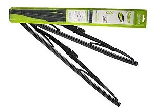Par Palheta Dianteira 24"/18" - Santa Fe 2.7 24v - 3.5 24v 2006 a 2013 - Lado Motorista / Passageiro - Conexão G