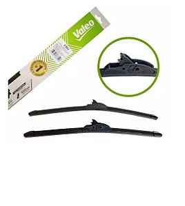Par Palheta Dianteira 21"/19" - Chery A3 1.6 16v após 09/2008... - Lado Motorista / Passageiro - Gancho Limpador Plastico