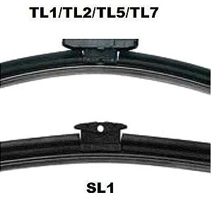 Palheta Dianteira 20" - BMW X3 2.0 16V - 3.0 24V após 2011...  - Lado Passageiro