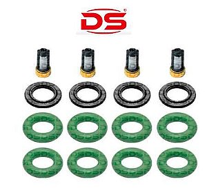 Kit Reparos Filtros Bico Injetor - Gol G3 1.0 16v 2001 a 2005