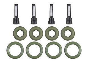Kit Reparos Filtros Bico Injetor - Corsa 1.0/1.4/1.8 8v 2006 a 2015
