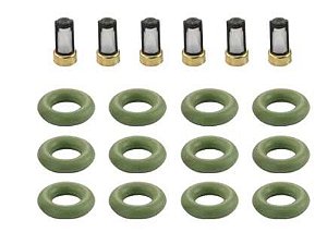 Kit Reparos Filtros Bico Injetor - Omega 3.0 6 Cilindro 1992 a 1996