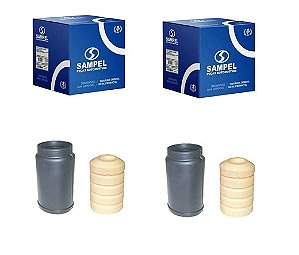 2 Kit Amortecedor Dianteiro - Apollo 1.8 8v 1990 a 1992 - Batente / Coifa