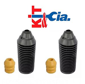 2 Kit Amortecedor Dianteiro - Golf 1999 a 2014 - Batente / Coifa