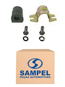 Kit Bucha Barra Estabilizadora Dianteira - Vectra 2.0/2.2 8v/16v 1997 a 2005 - 17mm