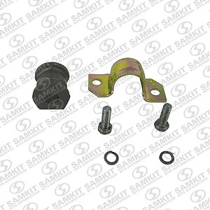 Kit Bucha Barra Estabilizadora Dianteira LD - Gol G7 1.0 12v - 1.6 8v após 2016... - 17/18mm