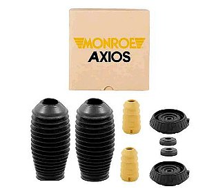 Par Kit Amortecedor Dianteiro - Courier 1.4 16v - 1.6 8v 1997 a 2013