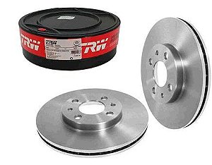 Par Disco Freio Dianteiro - Alfa Romeo 146 1.4/1.6 16v 1994 a 2001