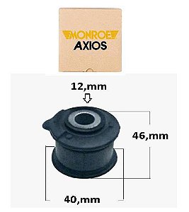 Bucha Bandeja Dianteira P/Dianteira - FIT 1.4 8v - 1.5 16v 2003 a 2008