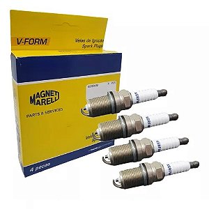 Jogo 4 Velas Ignição Strada 1.4 8v 2004 a 2016 Flex*