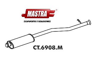 Escapamento Intermediário - Xsara Picasso 2.0 16v 2001 a 2011