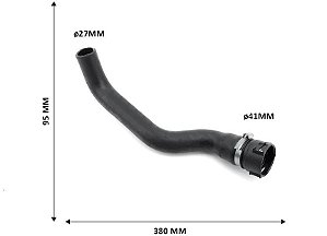 Mangueira Radiador Superior - Mobi 1.0 6v/8v após 04/2016...