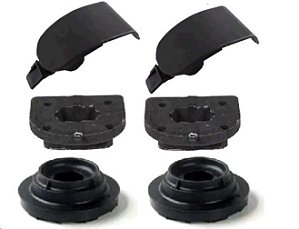 Jogo Coxim e Trava Radiador Superior - Ecosport