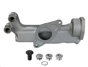 Carcaça Válvula Termostática - Omega 2.0/2.2 8v 1993 a 1998 - Com Adaptador*