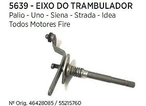 Eixo do Trambulador - Motor Fire - Idea
