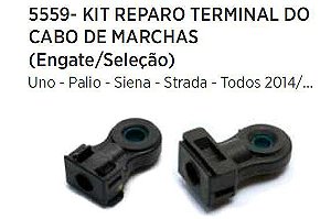 Kit Terminal do Cabo de Engate e Seleção Marchas - Palio após 2014...