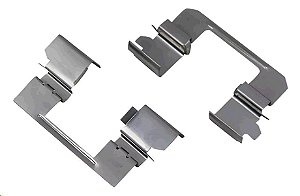 Kit Trava Mola Pastilha Freio Dianteiro - Trailblazer 2.8 16v 01/2013 a 2016 - P/ 1 Roda
