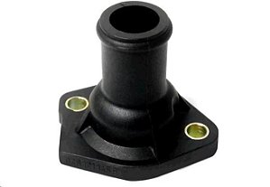 Flange Plástica Camara Agua Motor ao Cabeçote - Polo Classic 1.8 8v Ap 1996 a 2000