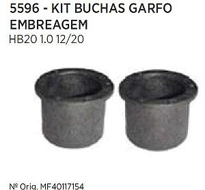 Bucha Garfo Embreagem - HB20 / HB20S / HB20X 1.0 12v - 1.6 16v 2012 a 2020