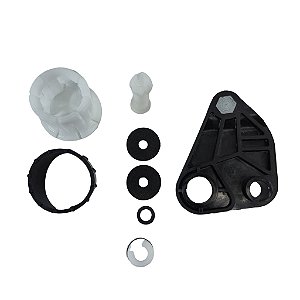 Kit Reparo Trambulador Alavanca Câmbio Caixa Rótula - Palio 1.0/1.4 8v - Fire 2004 a 2018