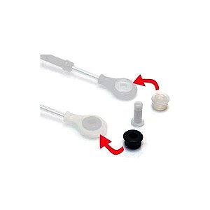 Kit Reparo Trambulador e Cabo Comando Seleção Marchas - Prisma 2001 a 2012