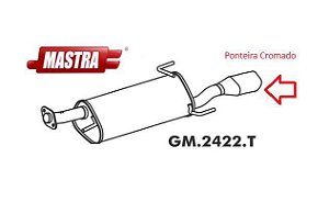Escapamento Traseiro - Astra Sedan 2.0 8v 2001 a 2011