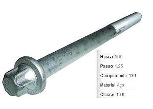 Parafuso Fixação Cabeçote Motor - Agile 1.4 8v 2009 a 2016