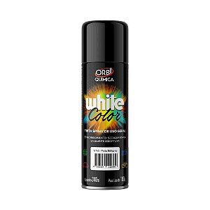 Tinta Spray Color Preto - Brilhante