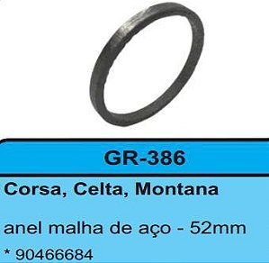 Anel Gaxeta Escapamento - 52mm Montana após 2002...