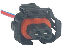 Chicote Sensor Temperatura / Detonação / Flange Bomba Elétrica - após 1990... - 2 Vias