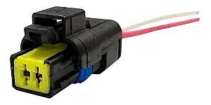 Chicote Sensor Temperatura - Clio 1.0/1.6 8v/16v 1999 a 2012 - 2 Pinos