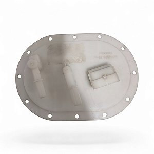 Flange Tampa Bomba Elétrica - Combustível - Strada 1.0/1.4 8v 2005 a 2012 - 12 Furos
