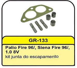 Junta Saida Escapamento - Fiorino 1.3 8v - Fire após 2003...