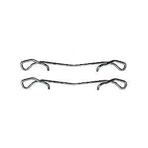 Kit Reparo Mola Freio Dianteiro - Onix 1.0/1.4 8v 2013 a 2019 - 2 Rodas