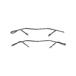 Kit Reparo Mola Freio Dianteiro - Idea Adventure 1.8 2006 a 2016 - 2 Rodas