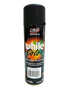 Tinta Spray Color Preto - Fosco