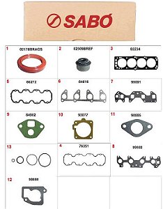 Kit Retificação Cabeçote - Astra 1.8 8v 1998 a 2001