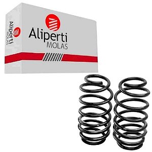 Par Mola Suspensão Traseiro - Palio Weekend Adventure Locker 1.8 16v 2010 a 2016 - 7,15 Elos - GNV*