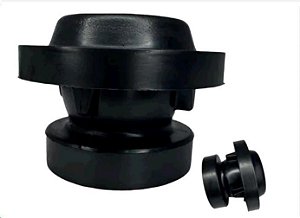 Coxim Radiador - Fiesta 1.0/1.6 8v 2002 a 2014 - Superior/Inferior