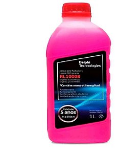 Litro Aditivo Radiador - Orgânico Rosa - Concentrado