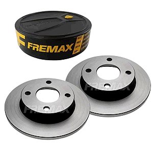 Par Disco Freio Dianteiro - Fiesta 1.0/1.6 8v 1996 a 2014*