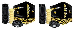 Par Kit Amortecedor Traseiro - Fiesta 1.0/1.4/1.3/1.6 8v 1995 a 2007